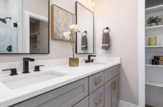 Verwandeln Sie Ihr Badezimmer mit schicken Aufbewahrungsmöglichkeiten